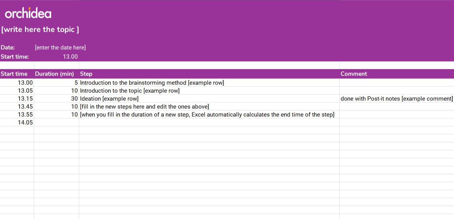 presentation-and-excel-template-for-brainstorming-sessions